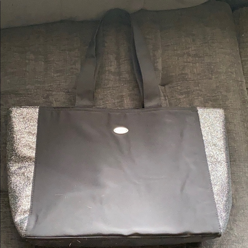 Black coach tote